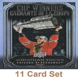 Jonathan Toews Hockey Card Collection